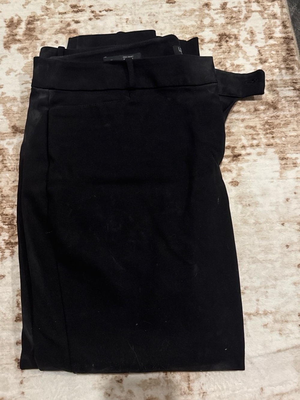 Black High-Waist dress pants - Classic Workwear